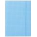DONAU FEP01 Premium Hoekspanner-map A4 met 3 inslagkleppen van sterk karton/karton blauw