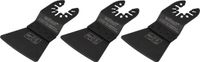 Wolfcraft - 3 grattoirs multitool - Pour tapis, moquette et résidus de colle - Grattoir HCS 52 mm - 3991100