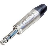 Neutrik NP3X 3-Pole 1/4 Jack Plug Nickel Shell