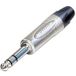 Neutrik NP3X 3-Pole 1/4 Jack Plug Nickel Shell