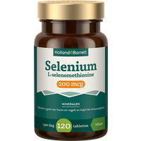 Holland & Barrett Selenium L-selenomethionine 200mcg - 120 tabletten