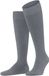 FALKE Energizing Wool avec compression laine coton chaussettes mi-mollet homme gris - taille 45-46