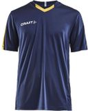 Craft Progress Jersey Contrast M 1905561 - Navy/Sweden Yellow - XS