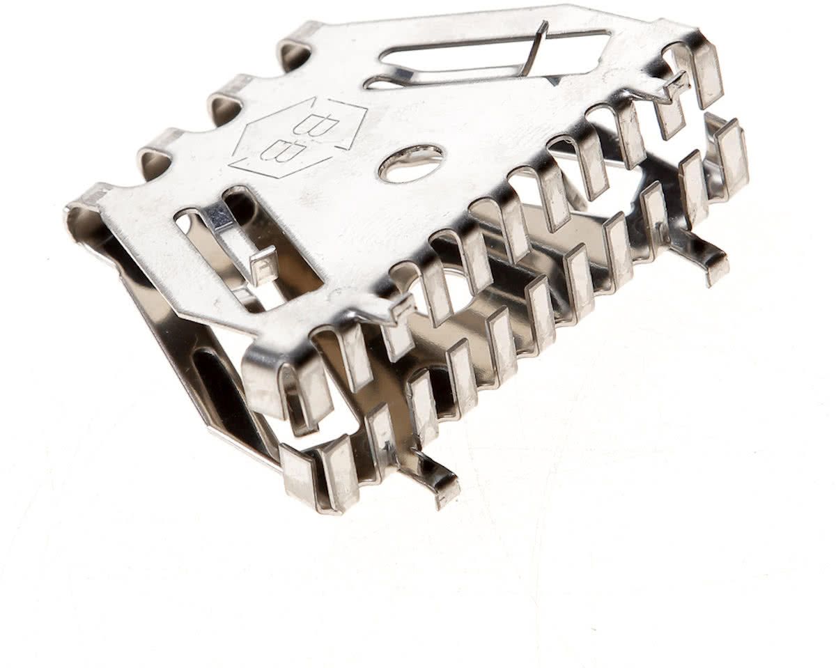 Bijenbekje Stootvoegroosters RVS 50mm