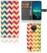 B2Ctelecom Book Case voor Nokia 1.4 Zigzag Multi Color