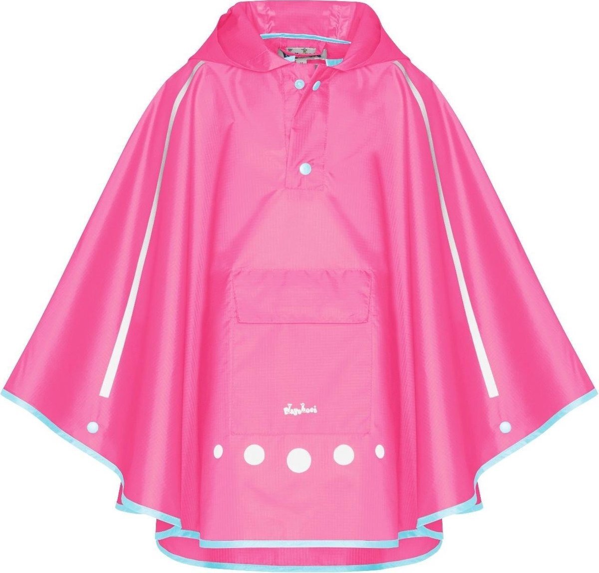 Playshoes regenponcho opvouwbaar roze junior