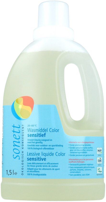 Sonett Wasmiddel Color Sensitief 1,5LT