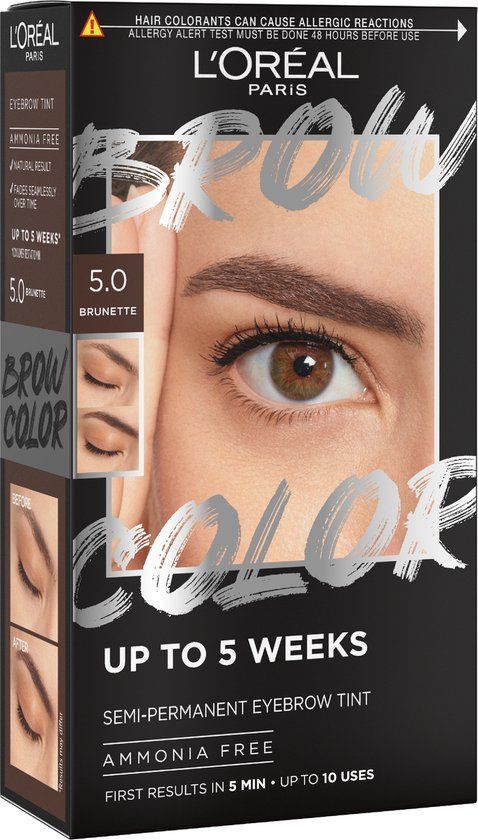 L'Oréal Paris Brow Color Wenkbrauwverf - 5.0 Brunette - 30 ml