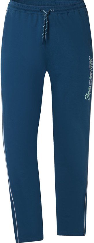 Jan Vanderstorm heren Joggingbroek - 68/70 - turquoise - Plus Size