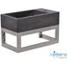 Xellanz Cadre pour lavabo - 400x150x220mm - Inox