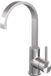 Brauer Brushed Edition Hoge Opbouw Wastafelmengkraan met Draaibare Platte Uitloop Model A RVS Geborsteld PVD