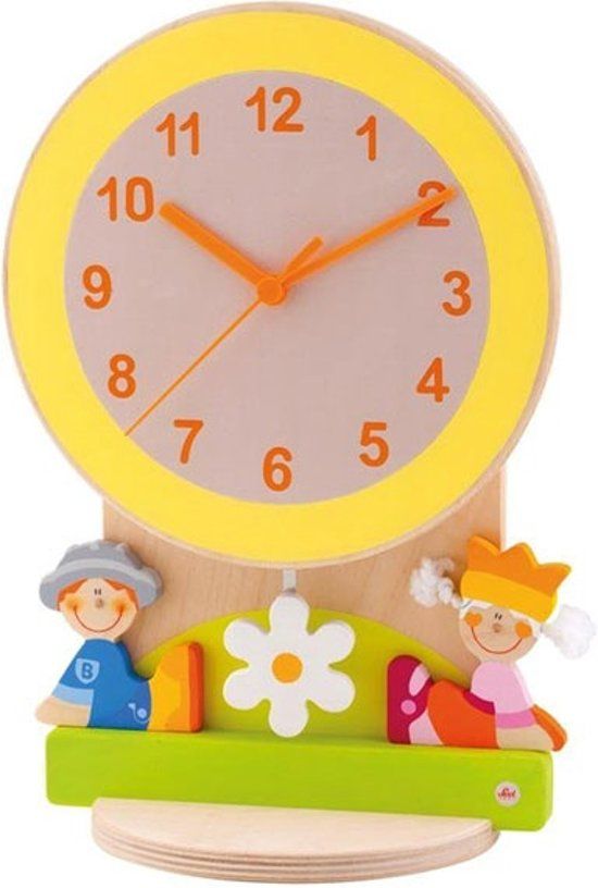 Sevi Klok Prins En Prinses 33 Cm - Multicolor - Hout - 8003444827891