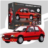IXO Collections Modelbouwpakket Auto - IXO-002 Peugeot 205 GTI rood bouwmodel schaal 1:8