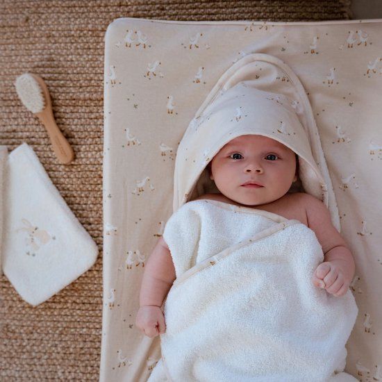 Little Dutch Aankleedkussenhoes - Beige - Newborn Naturals - Little Goose