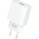 XO Design CE02D Network Charger, 18W, 3A, 1 x USB-A, White