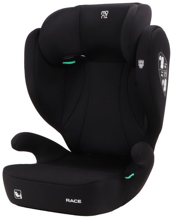 Moni Race Cosmo Black i-Size Autostoel 100-150 cm - AB815B
