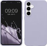 kwmobile telefoonhoesje geschikt voor Samsung Galaxy A55 5G - Back cover in pastel-lavendel