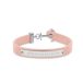 Paul Hewitt bracelet pour femme avec coordonnées Signum, bracelet en cuir véritable, bijou de bras, bracelet en acier inoxydable PH-FSC-S-N beige