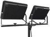 Merkloos HBM Dubbele LED bouwlamp 2 x 150W 2 x 15.500 lumen met statief 5000K