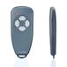 Marantec Digitale 384 handzender 868 MHz, 4-kanaals draadloze afstandsbediening/garageopener voor Marantec garagedeuraandrijvingen, grijs