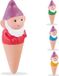 Merkloos Relaxdays waterdruppelaar keramiek - set van 4 - 100 ml - kabouter