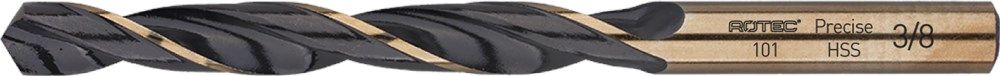 Rotec HSS-R spiraalboor, DIN 338, type Precise, ø1/8'' - 10 stuk(s) - 1010317
