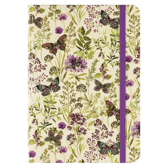 Peter Pauper Amethyst Butterflies Notitieboek