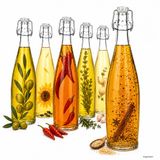 MamboCat 6-delige set RALF L beugelfles 1L met draadbeugelverzegeling