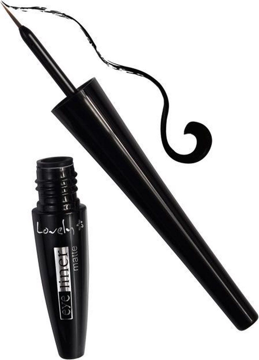 Lovely - Eye Liner Matte Matte Eyeliner Black Eyeliner 2G