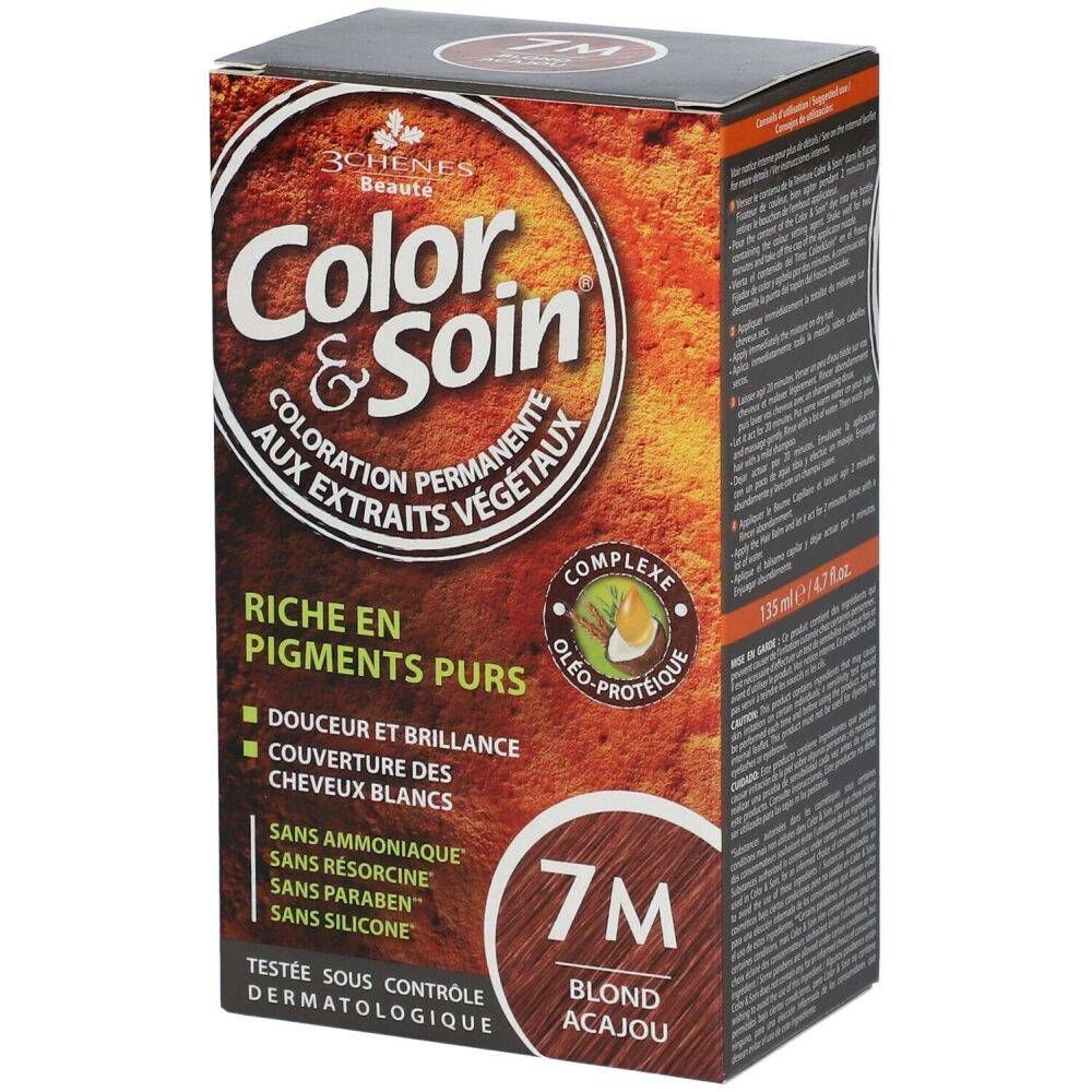 Laboratoire Les 3 Chênes Color & Soin® 7M Acajou Blond 135 ml kleurcrème