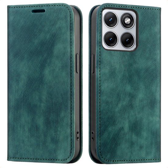 imoshion Slim Bookcase - Geschikt voor Motorola Edge 70 Fusion - Groen