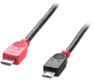 LINDY 31759 USB-kabel 1 m Zwart