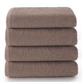 Top Towel Gezichts- / bidetdoeken (4 stuks): zachte en absorberende badhanddoeken - 100% katoen, 400 g/m², pluisvrij
