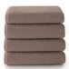 Top Towel Gezichts- / bidetdoeken (4 stuks): zachte en absorberende badhanddoeken - 100% katoen, 400 g/m², pluisvrij