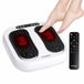 Nexxt Been- en Voetmassageapparaat Shiatsu met Afstandsbediening - 20 Snelheden - Zwart/grijs