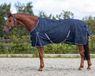 QHP Deken Qhp Turnout Luxe 0gr Donkerblauw - 125/165