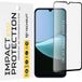 Techsuit Film de protection d'écran pour Xiaomi Redmi 15C 5G / 15C 4G, Verre trempé, Collage intégral, Noir