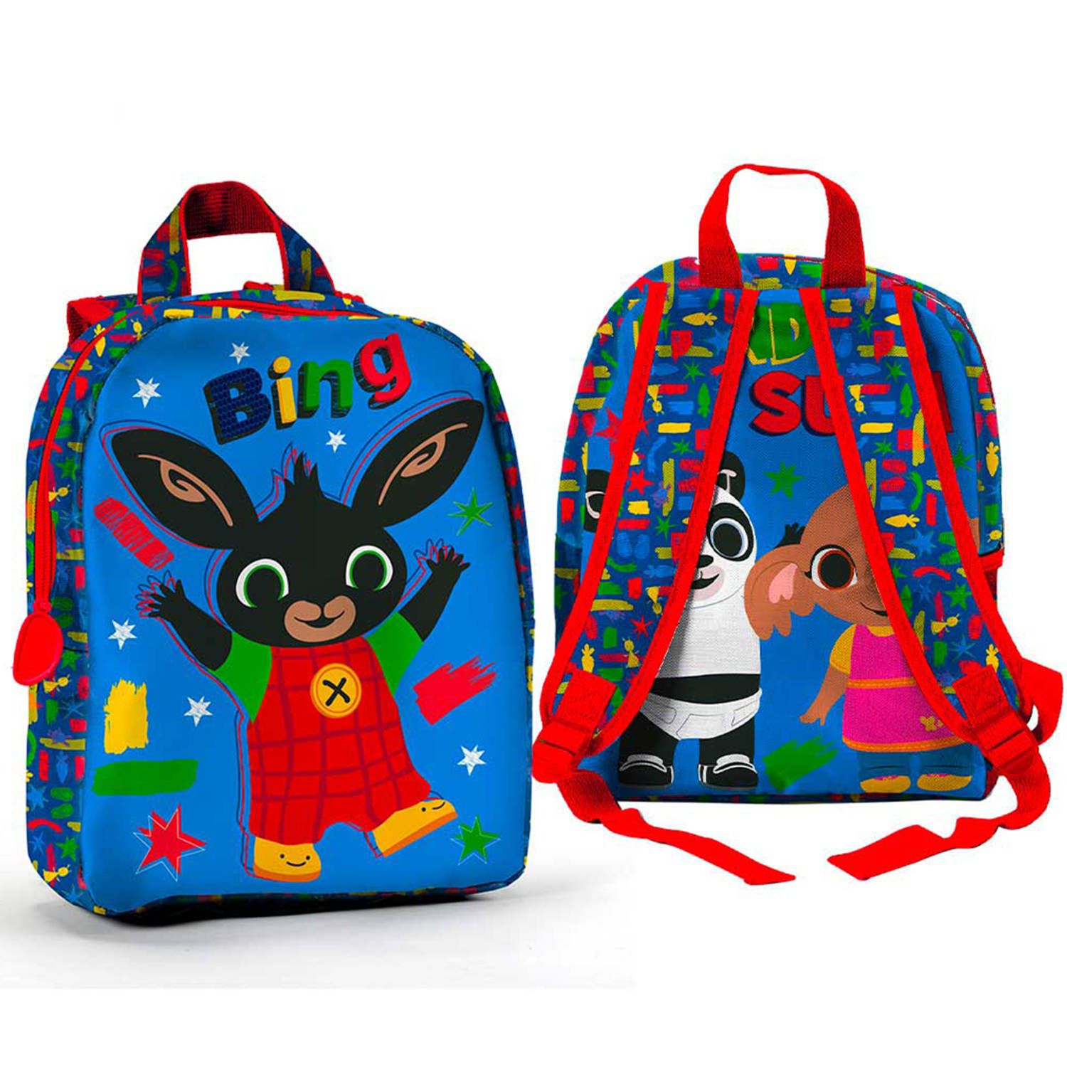 Bing Bunny Peuterrugzak It's a Time - 27 x 22 x 7 cm - Polyester - Blauw