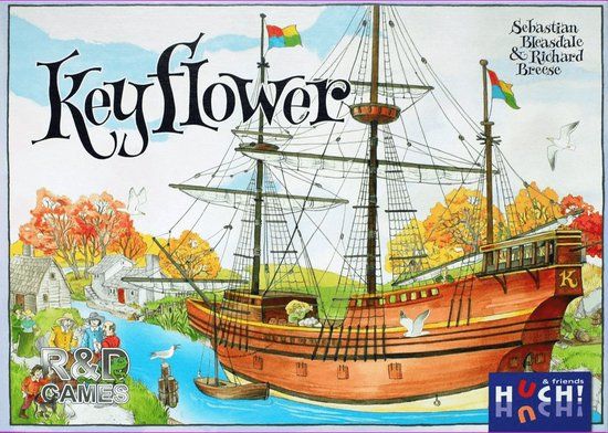 Huch Keyflower - Bordspel | Huch | Strategisch spel | Nederlands