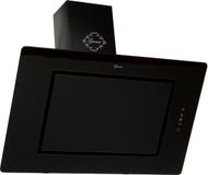 GURARI GCH S 155 BL 90 Prime - 90cm Black Glass Angled Cooker Hood - 1000m³/h