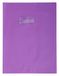 Clairefontaine Calligraphe 72406C Schriftomslag met Lederkorrel structuur Paars - 24x32 cm - 22/100ste met Etikethouder - PVC Opaak