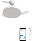 CREATE - Plafondventilator WIND CLEAR STUDIO Ø91cm Wit WIFI + Afstandsbediening