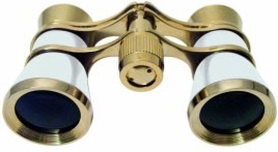 Braun Photo Technik Opera 3x25 Verrekijker - Goud/Parel Wit