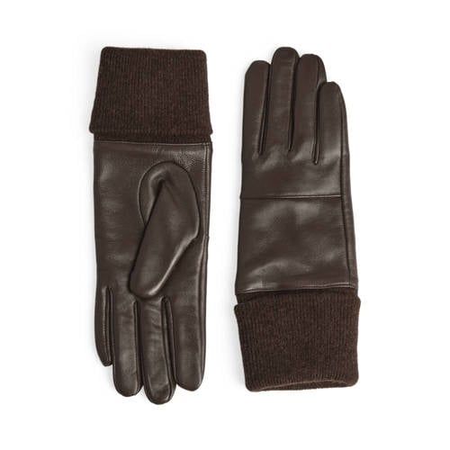 Markberg leren handschoenen Cyrus donkerbruin