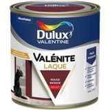 Dulux Valentine Peinture Laque Valénite Rouge Basque 0,5 L