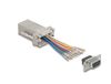 Delock 66472 tussenstuk voor kabels D-Sub 9 pin RJ-50 Gris