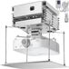 OEM Verstelbare projectorbeugel, 30 kg draagvermogen, wit, 500x500 mm