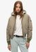 Superdry MA1-bomberjack met capuchon voor dames - Licht kaki groen - Maat UK14/EU42