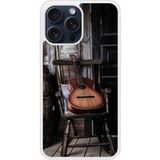 Versterkt hard hoesje - Compatibel met Apple iPhone 15 - ontwerp guitare
