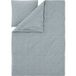 LIVARNO® Parure de lit en satin microfibre, 140 x 200 cm (Bleu)